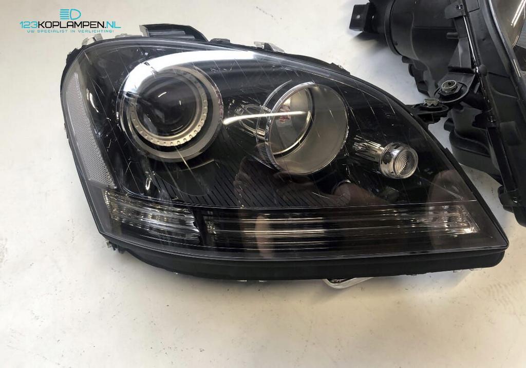 Mercedes ML W164 facelift AMG Bi Xenon koplamp links rechts, Auto-onderdelen, Verlichting, Ophalen, Gebruikt, -, -