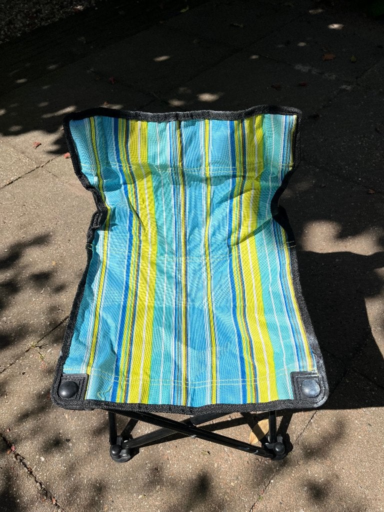 kinder campingstoel, Ophalen, Zo goed als nieuw, Campingstoel
