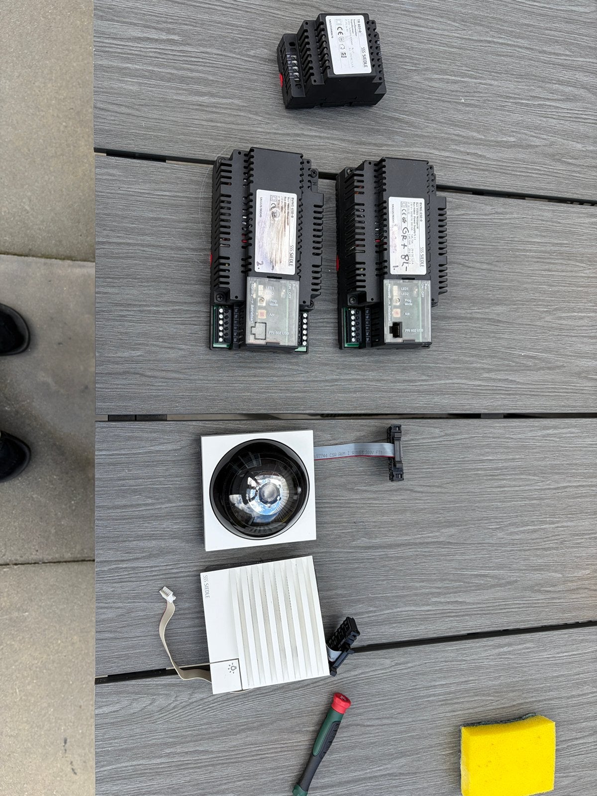 Siedle Intercom Systeem Onderdelen: Voedingen, Camera, Spree, Ophalen of Verzenden, Gebruikt, Overige typen, Overige merken