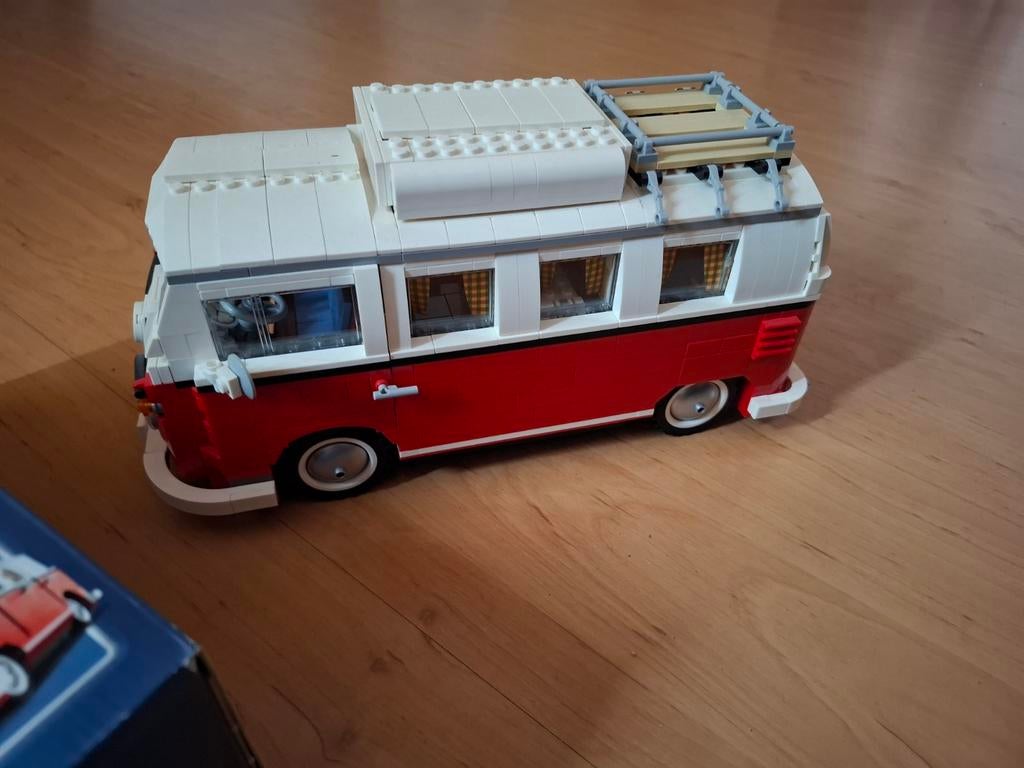 LEGO Volkswagen T1 Camperbus (10220) * gebouwd*, Kinderen en Baby's, Speelgoed | Duplo en Lego, Lego, Ophalen of Verzenden, Zo goed als nieuw