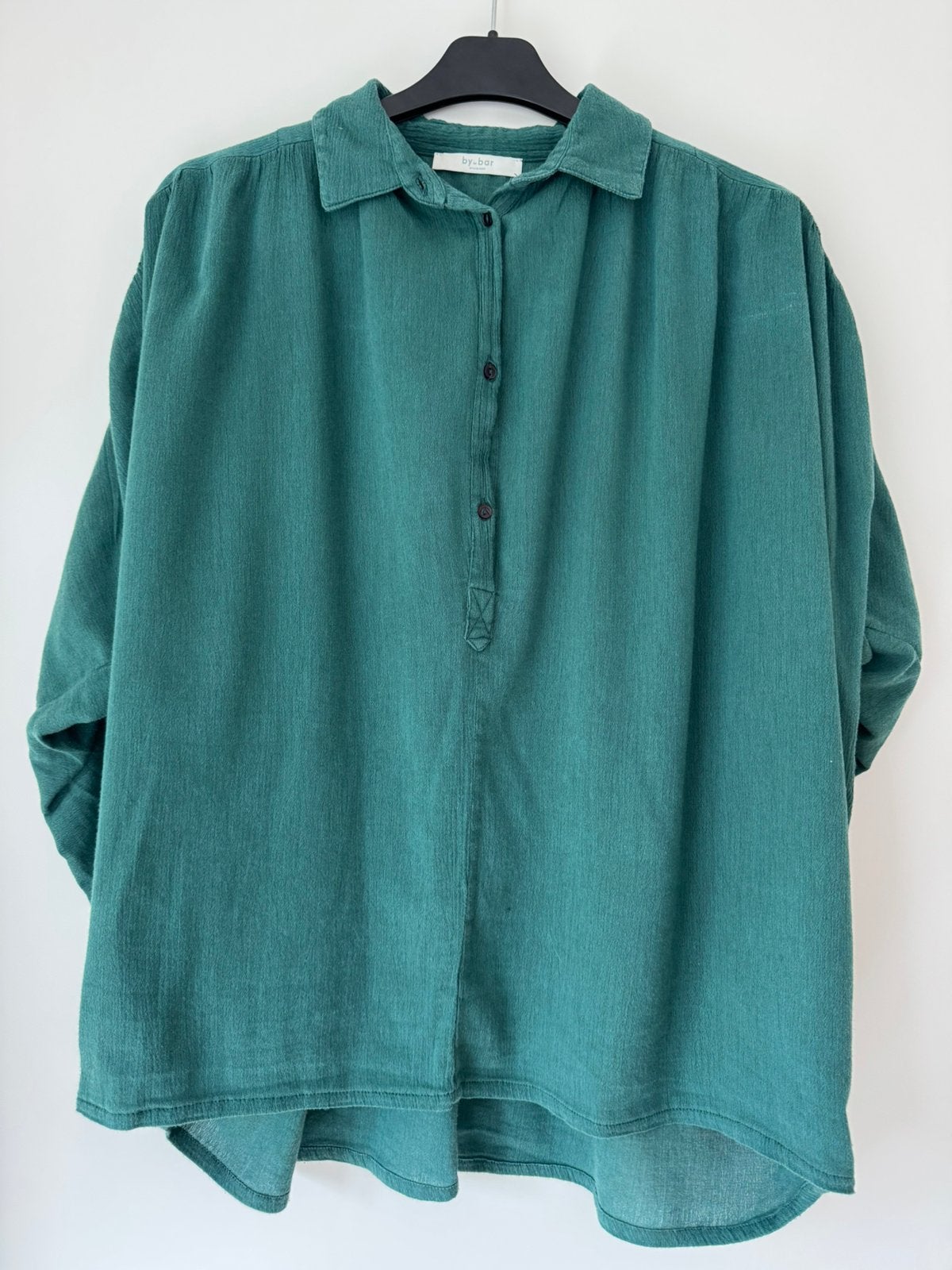 By-bar blouse groen maat S, Ophalen of Verzenden, Zo goed als nieuw, Maat 36 (S), Groen
