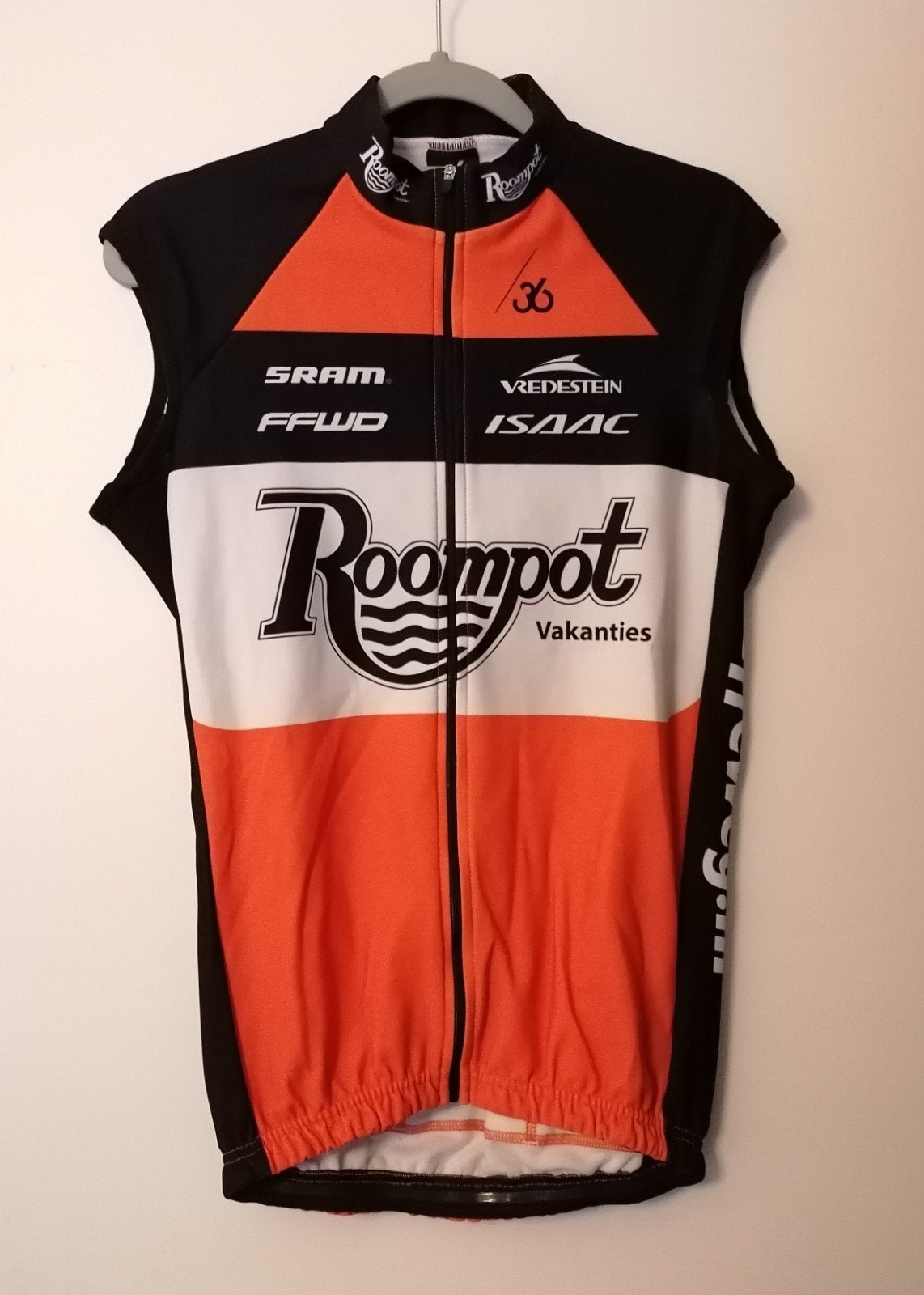 Roompot Vakanties wind/body jack maat M, Maat 48/50 (M), Oranje, Ophalen of Verzenden, Hardlopen of Fietsen