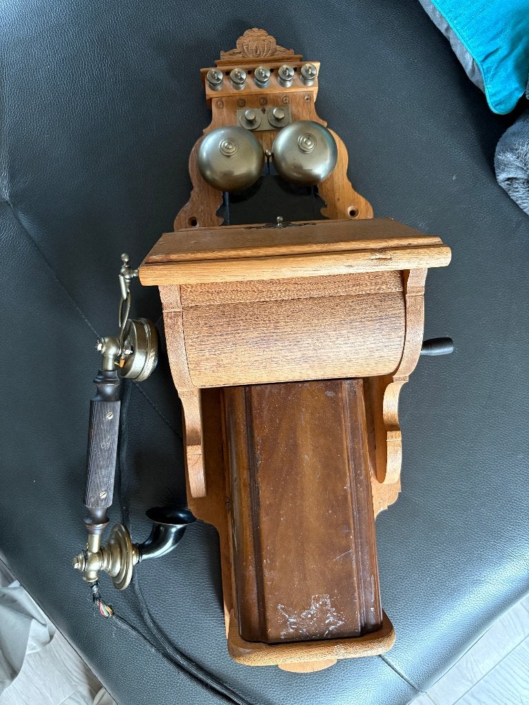 Antieke Ericsson wandtelefoon, Ophalen of Verzenden