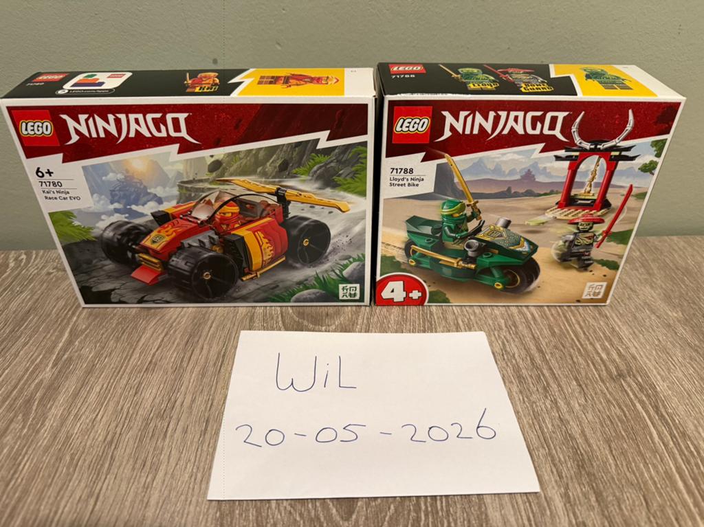Lego 71780 en 71788 nieuw, Ophalen of Verzenden, Zo goed als nieuw