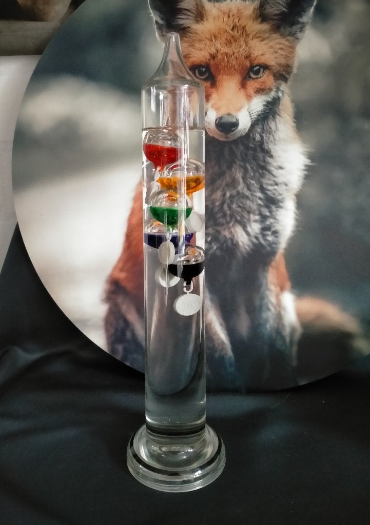 Galileo thermometer jaren 80, Antiek en Kunst, Ophalen of Verzenden