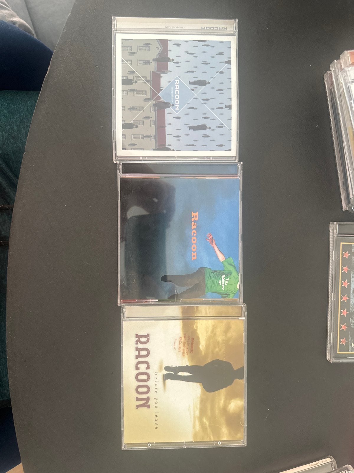 Raccoon CD's: 'Before You Leave', 'Till Monkeys Fly' en meer, Gebruikt, Pop, Ophalen of Verzenden, Inclusief doosje