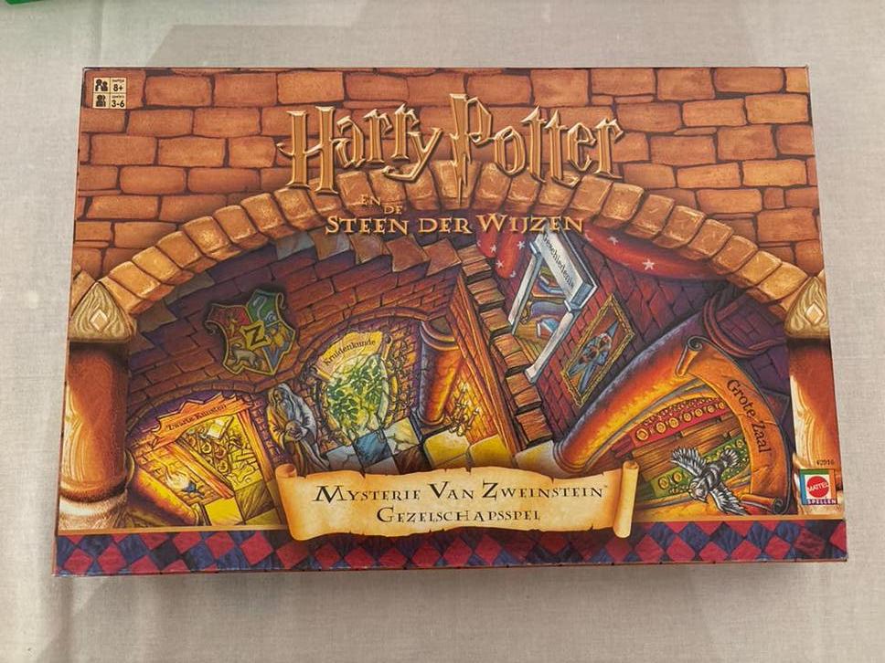 Harry Potter en de Steen der Wijzen Gezelschapsspel, Drie of vier spelers, Ophalen of Verzenden, Gebruikt