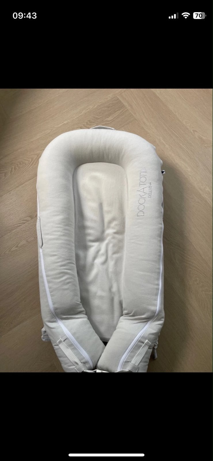 Dockatot Deluxe+ babynestje, Ophalen of Verzenden, Gebruikt, Overige typen