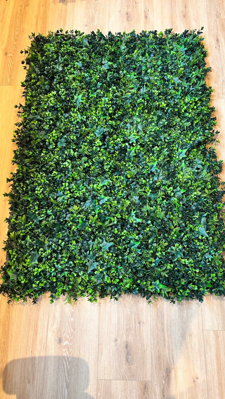 Vegetatie hedera Kunsthaag - 25x25 cm ( 24 st), Ophalen, Zo goed als nieuw, Minder dan 10 m²