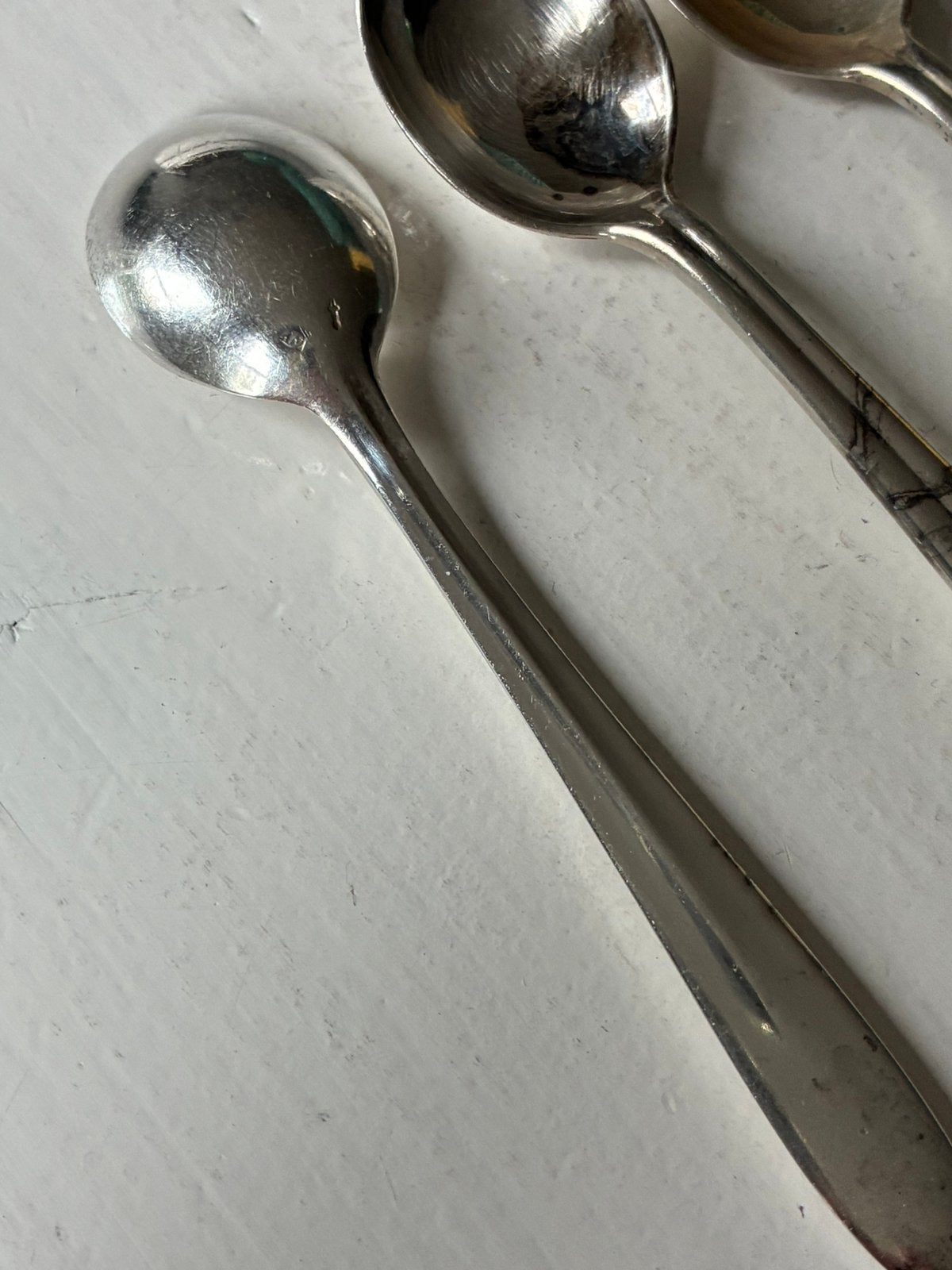 Lepeltjes klein zilver Gerritsen van Kempen vintage 12 st, Antiek en Kunst, Ophalen of Verzenden