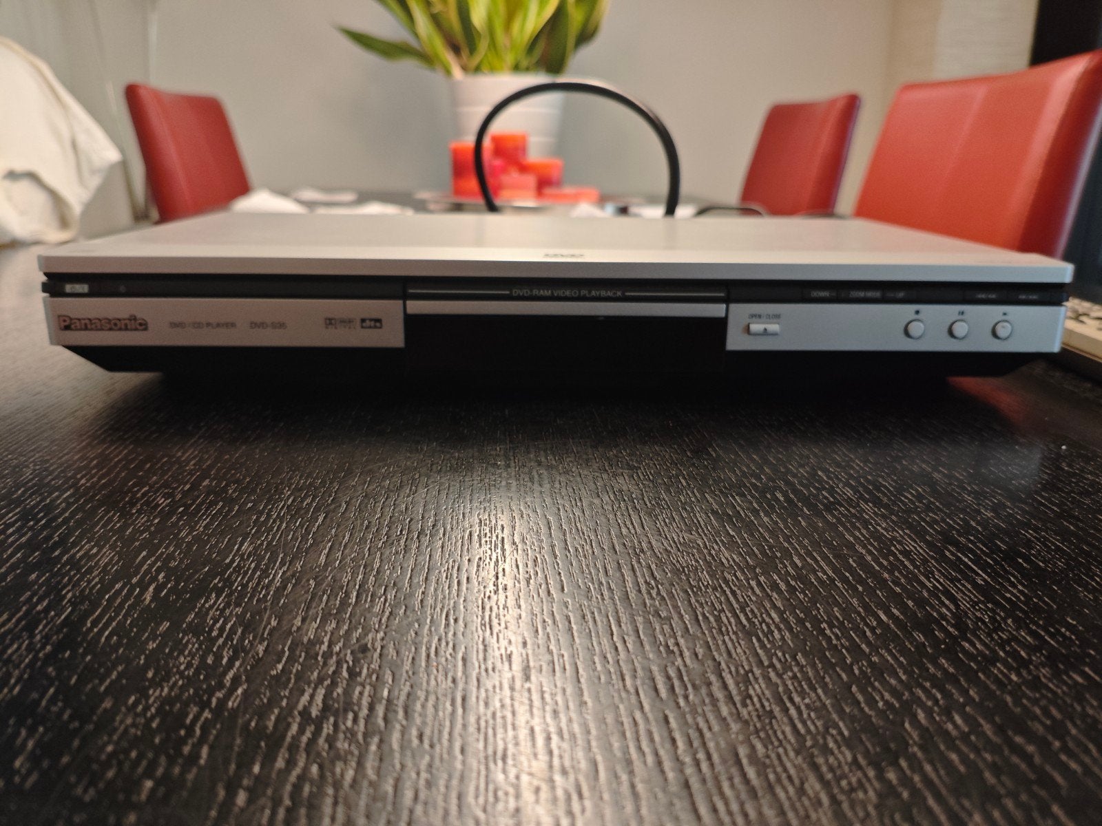 Panasonic DVD/CD Speler DVD-S35 met afstandsbediening, Ophalen of Verzenden, Gebruikt, Dvd-speler, Panasonic