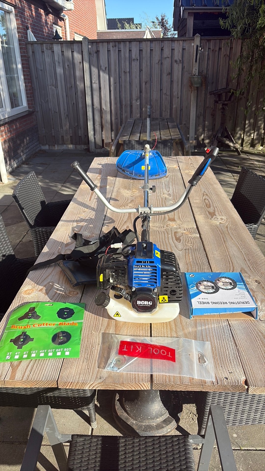 Bosmaaier borg, Ophalen, Zo goed als nieuw, Benzine