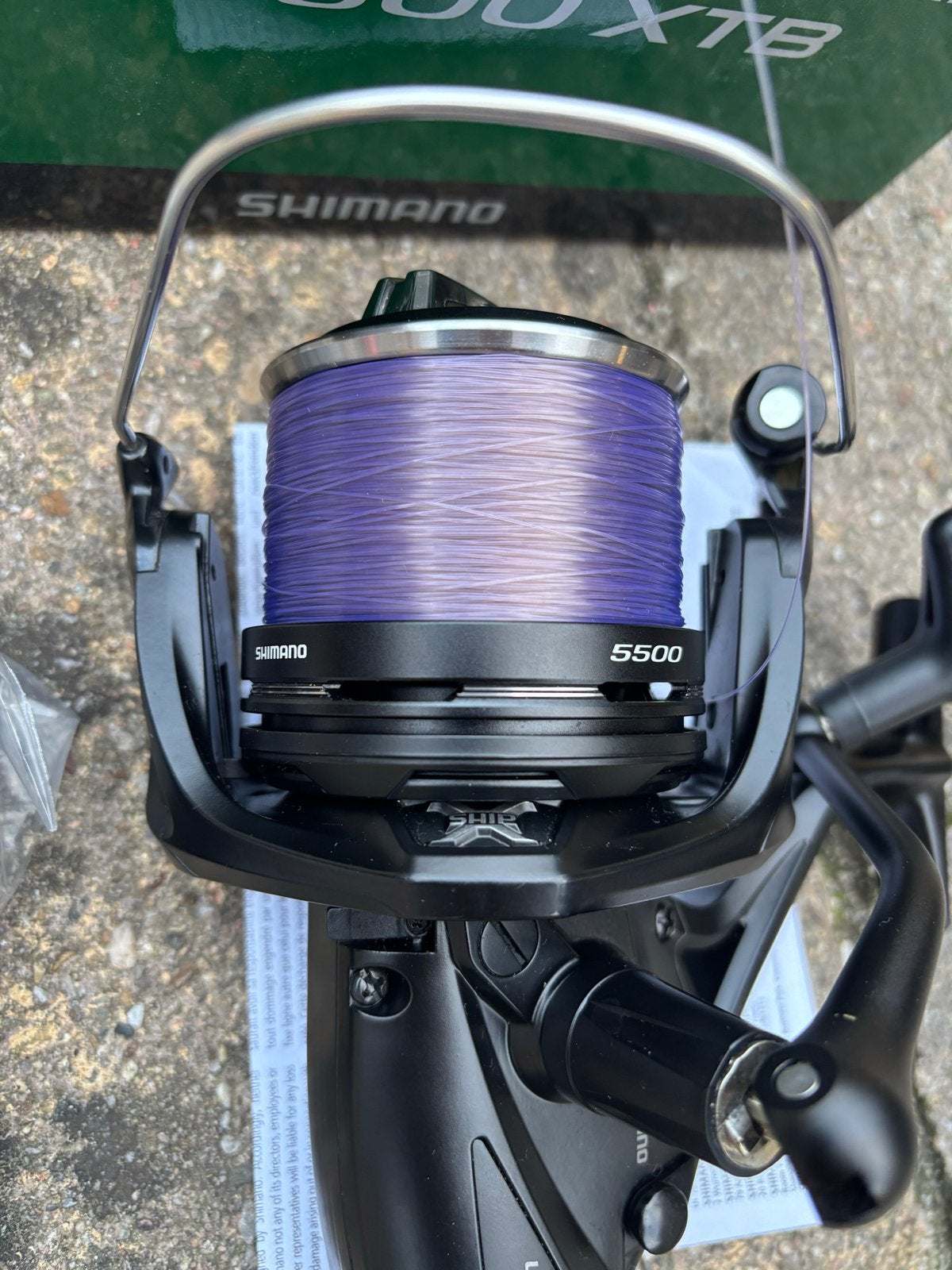 Shimano Medium Baitrunner LC 5500 XTB -nieuw!!, Ophalen of Verzenden, Zo goed als nieuw, Molen