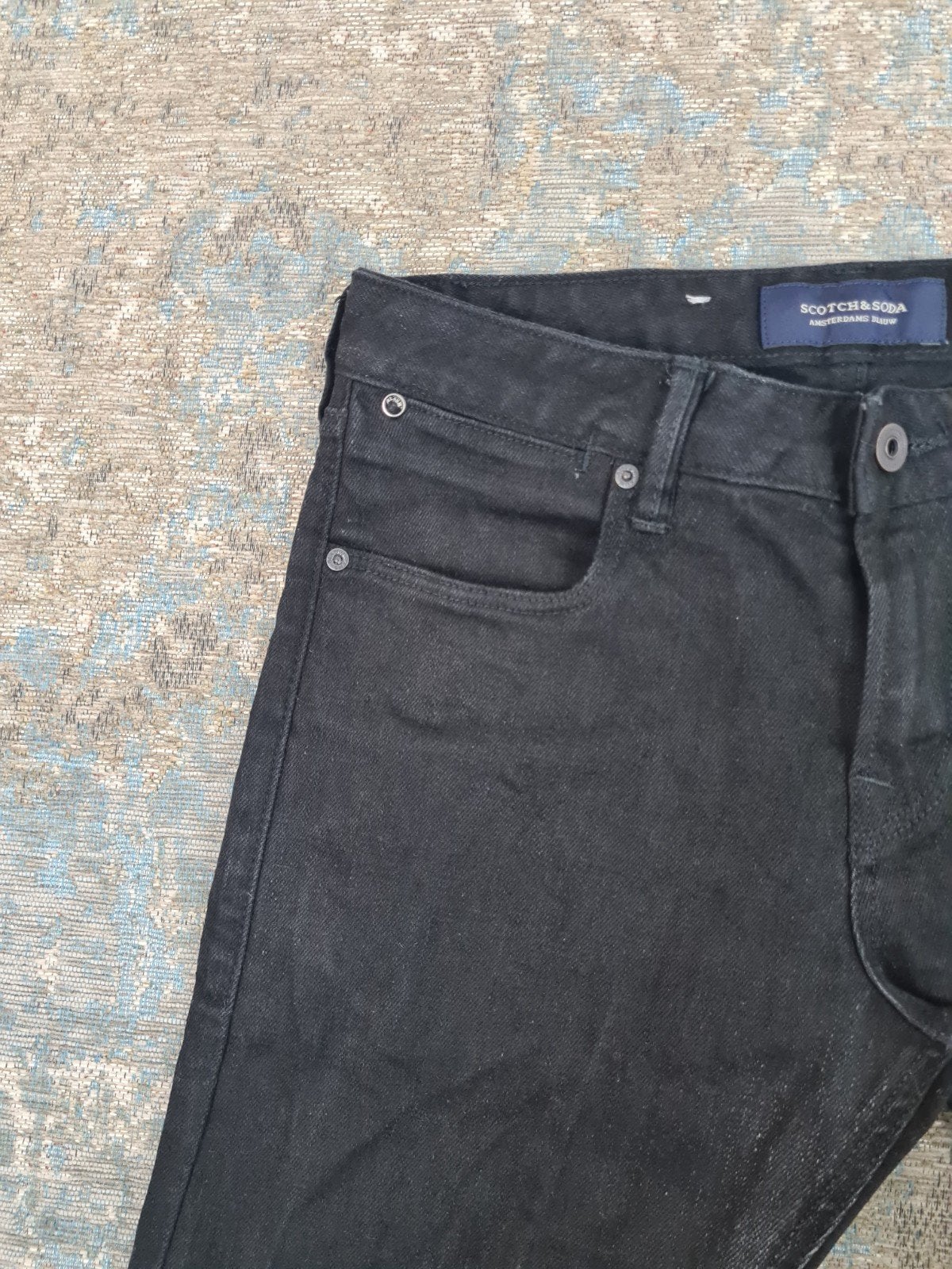 Scotch and Soda TYE W30 L34 Skinny STRETCH Bronno3034 Zwart, Zwart, https://scotch-soda.eu/pages/contact, Ophalen of Verzenden