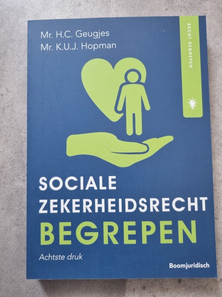 Sociale zekerheidsrecht begrepen, Boeken, Nieuw, Alpha, Geugjes en Hopman, HBO