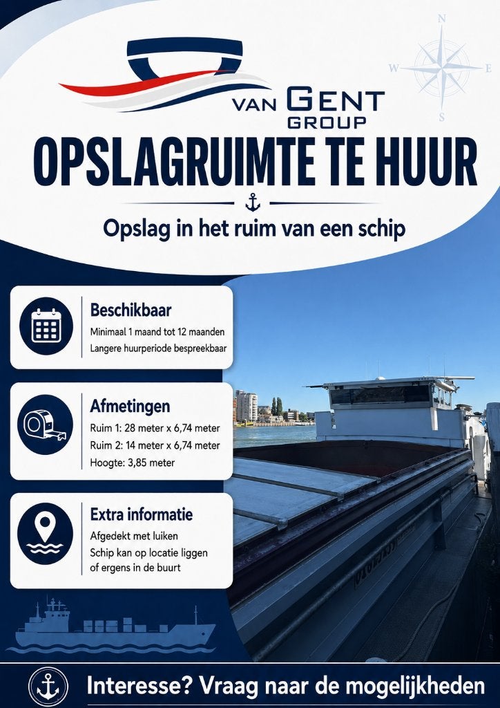 drijvend opslagruimte te huur, 283 m², Huur, Opslag of Loods