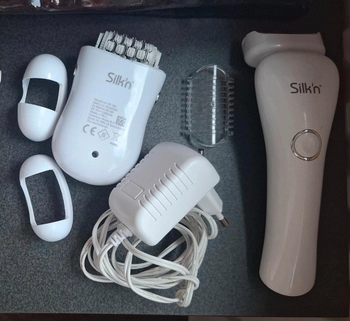Silk'n Epilator & Ladyshave Set RF-501 - Zo goed als nieuw, Ophalen of Verzenden, Zo goed als nieuw, Scheren en Epileren