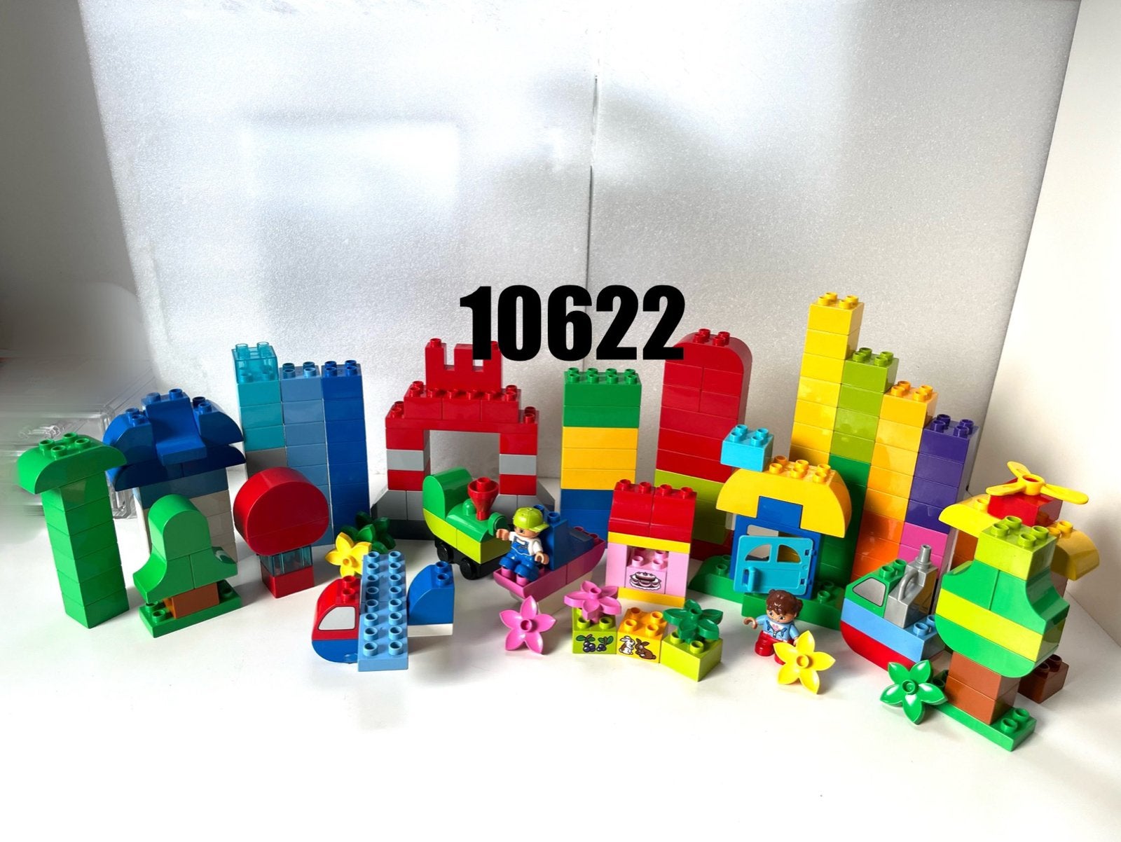 Lego Duplo 10622 - Creatief en Groot 193 delig Bouwset XL, Ophalen of Verzenden, Gebruikt, Duplo