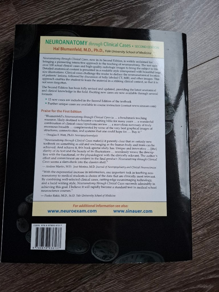 Neuroanatomy through clinical cases, Boeken, Ophalen, Beta, Zo goed als nieuw, WO