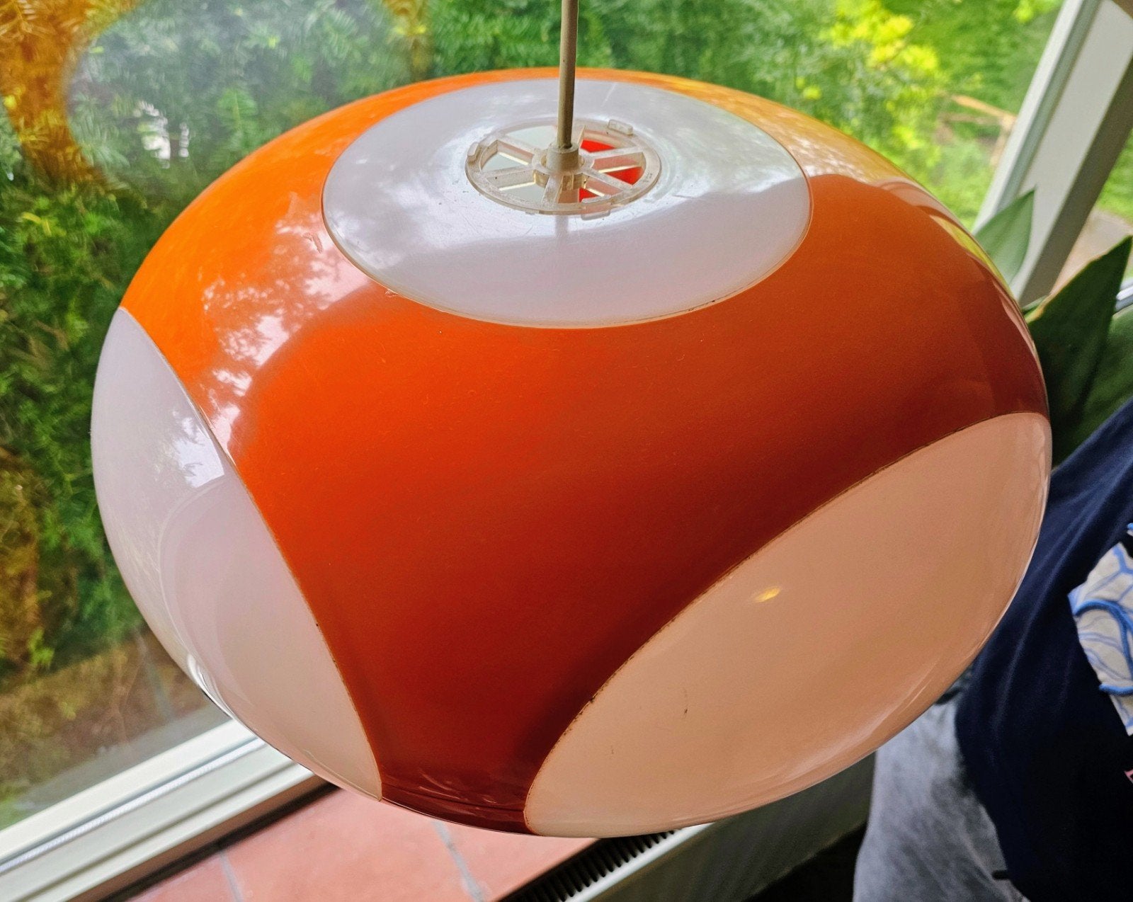 Colani hanglamp bug eye space age, Ophalen of Verzenden, Zo goed als nieuw, Kunststof