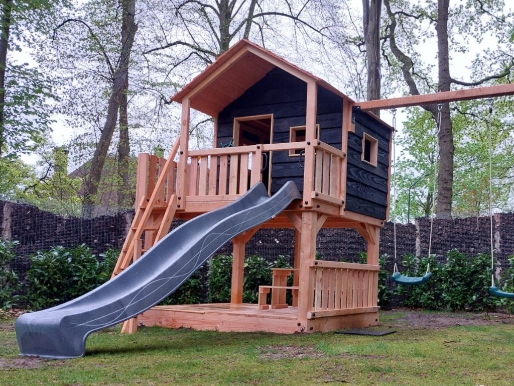 BOOMHUT XL speeltoren speelhuis klimtoren speeltoestel, Ophalen, Nieuw, Schommel, Aanbouwonderdeel