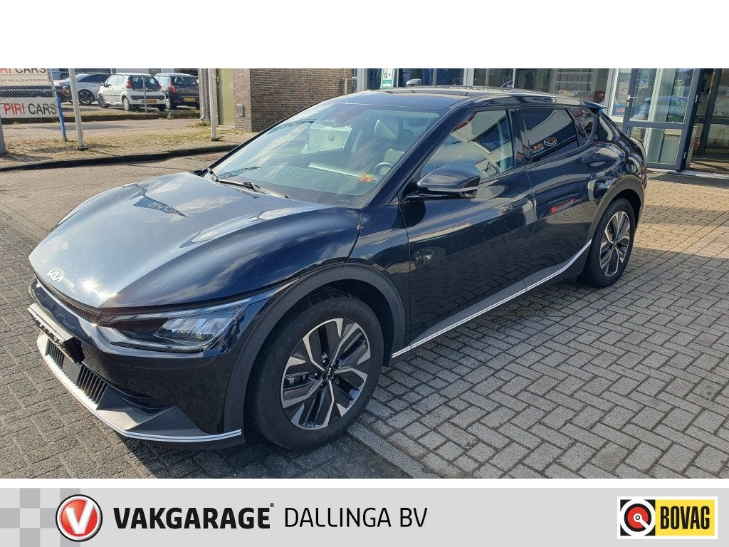 Kia Ev6 58 kWh | Warmtepomp | Trekhaak | SOH100% (bj 2021), Auto's, Kia, Automaat, 12 maanden, Gebruikt, 750 kg