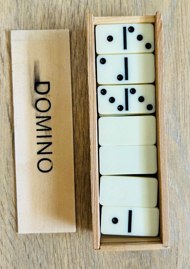 Nooit Gespeeld Domino, Kinderen en Baby's, Ophalen of Verzenden, Zo goed als nieuw