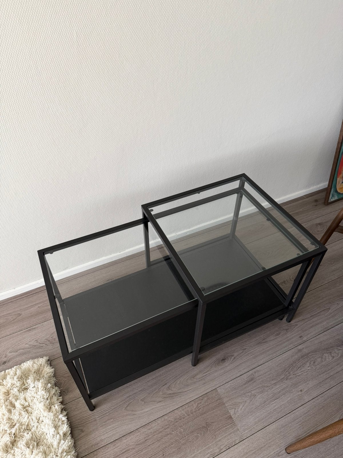 Salontafel IKEA, Ophalen, 100 tot 150 cm, 50 tot 100 cm, Zo goed als nieuw