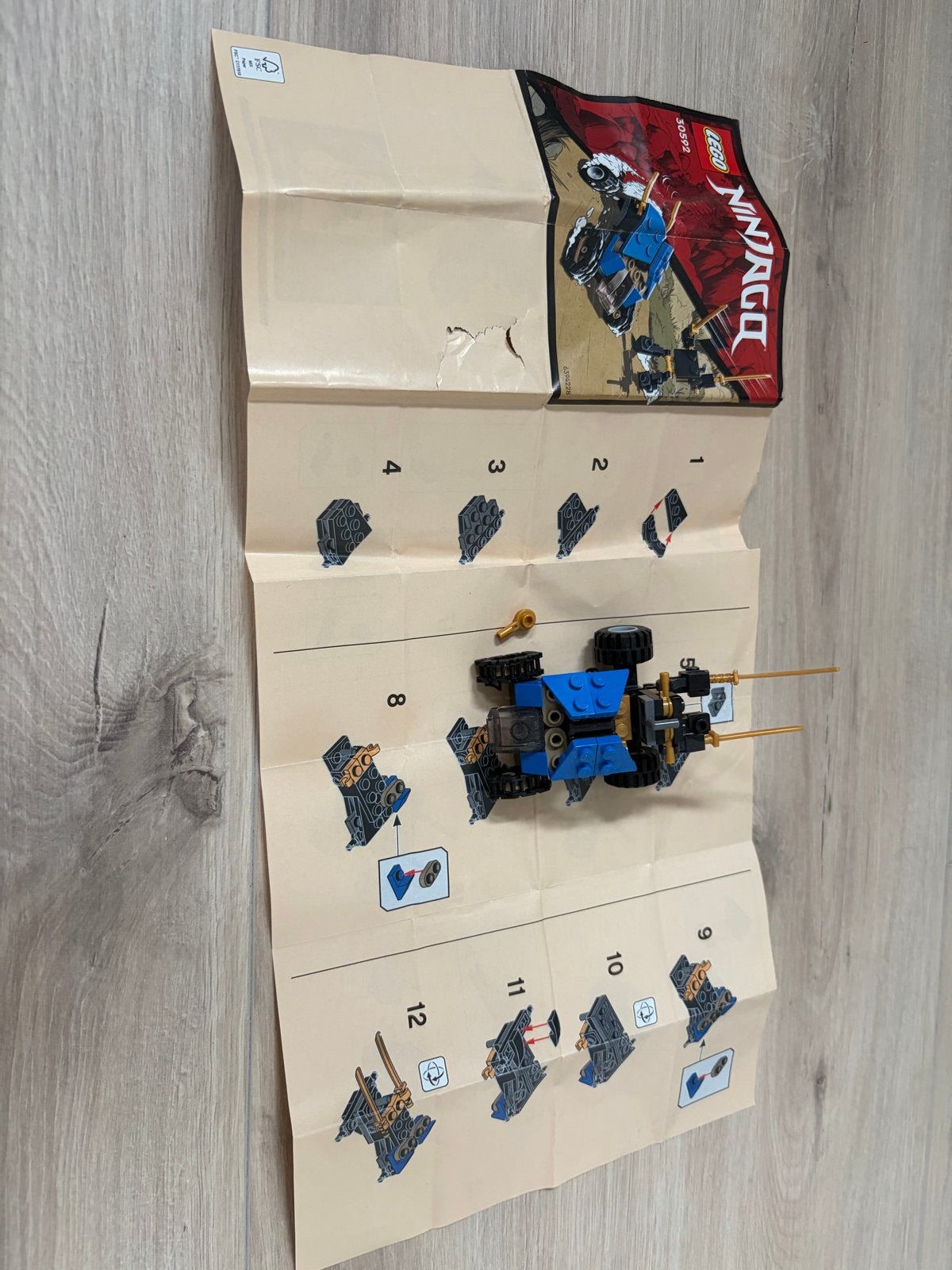 LEGO Ninjago 30592 Mini Thunder Raider met bouwinstructies, Ophalen, Zo goed als nieuw