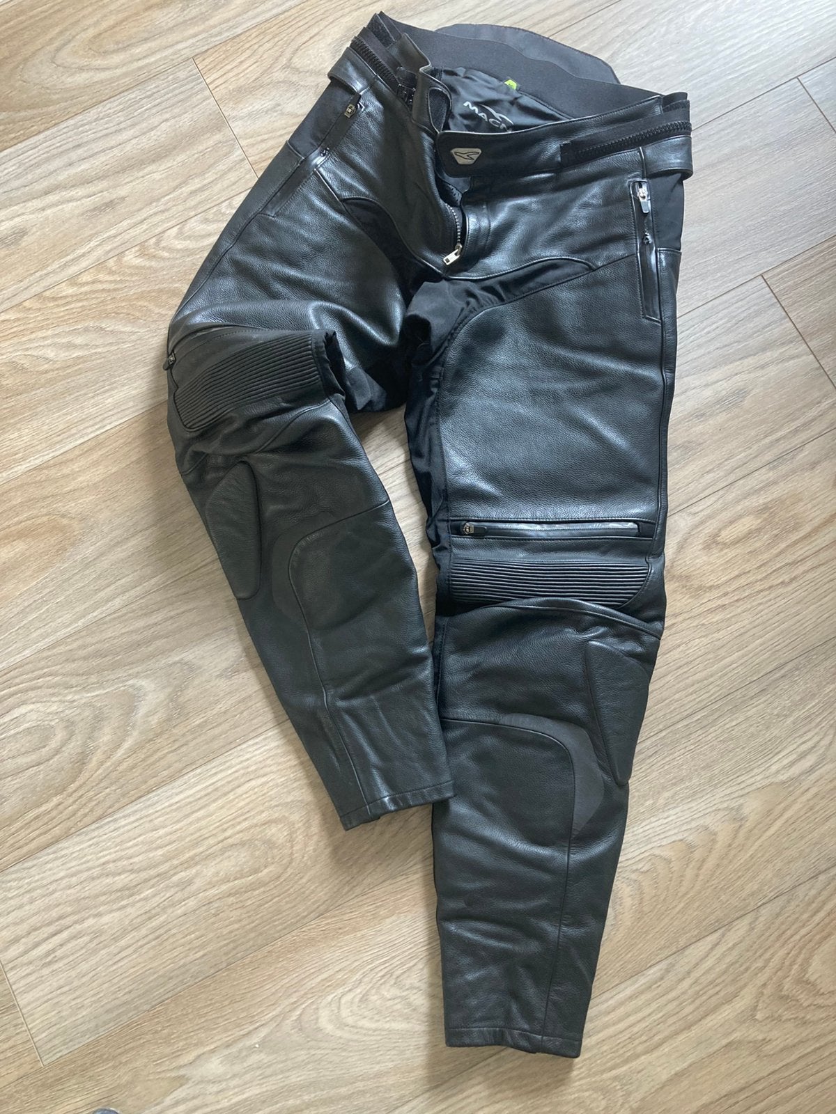 Leren heren motorbroek, Ophalen of Verzenden, Tweedehands, Heren, Broek | leer