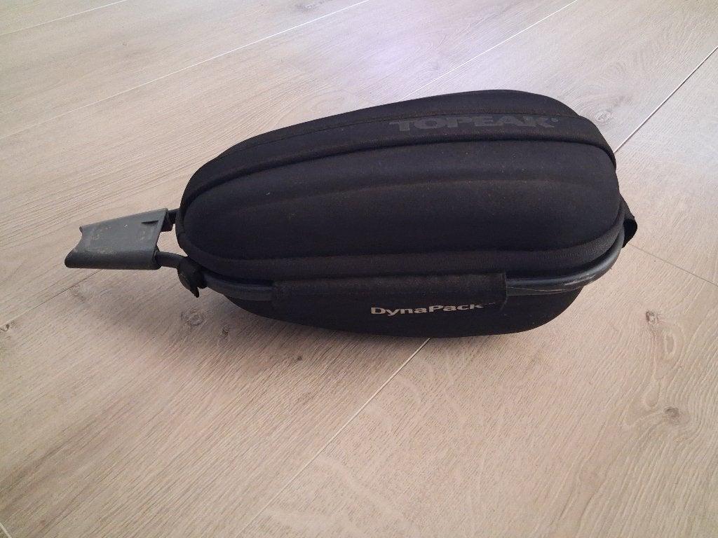Topeak Dynapack fietstas, Ophalen, Gebruikt