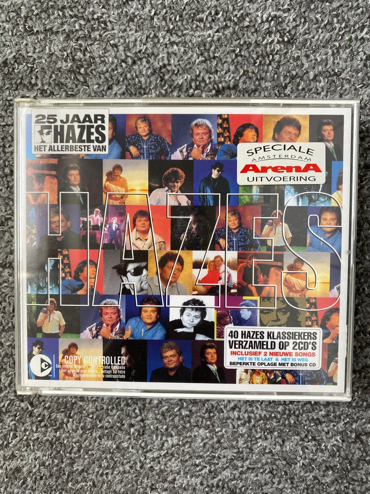 André Hazes - 25 Jaar Hazes: Het Allerbeste Van (2CD + Bonus, Ophalen, Met bonustracks, Zo goed als nieuw, Levenslied of Smartlap