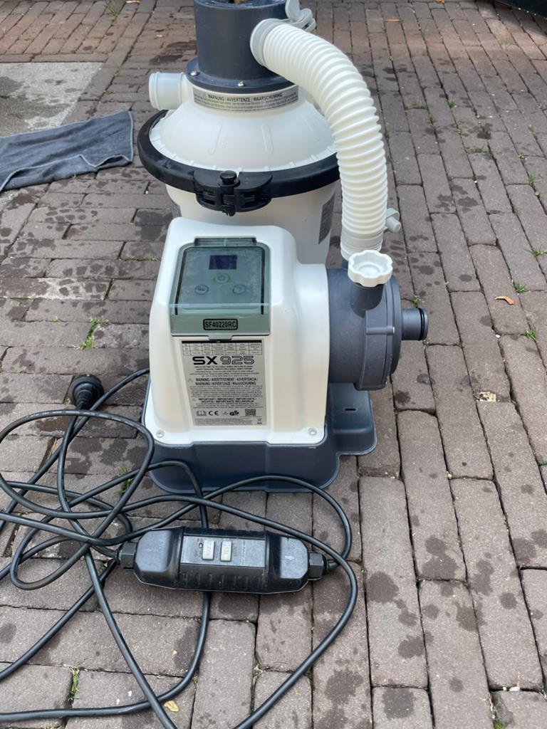 Intex zandfilterpomp SX925 - Zwembadpomp, Ophalen, Zo goed als nieuw, Zwembadpomp