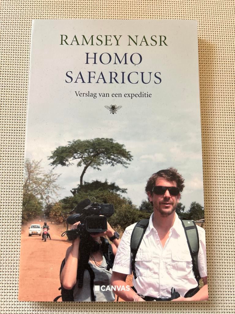 Homo Safaricus - Ramsey Nasr, Boeken, Natuur, Ophalen of Verzenden, Gelezen, Natuur algemeen