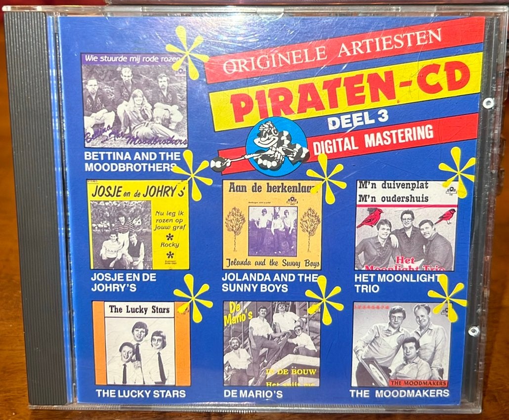 ORIGINELE PIRATEN CD VERSCHILLENDE DELEN ! zie omschrijving, Ophalen of Verzenden, Zo goed als nieuw, Levenslied of Smartlap