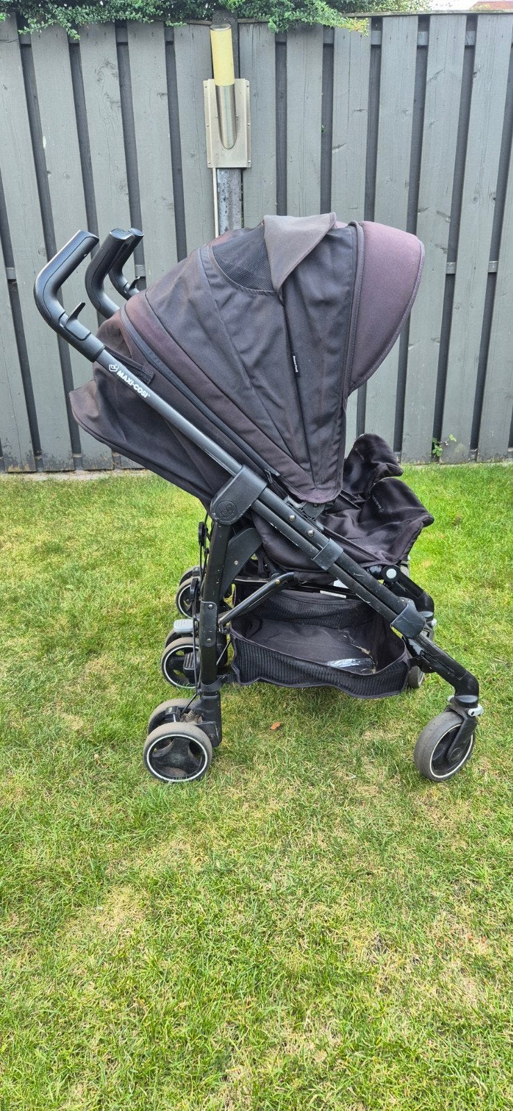 dubbele buggy, Ophalen, Gebruikt, Regenhoes