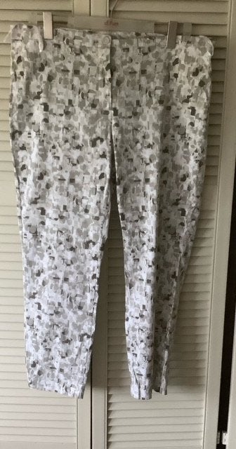 zomerbroek Maat 48 Grijs/Wit, Kleding | Dames, Broeken en Pantalons, Rainbow, Maat 46/48 (XL) of groter, Ophalen of Verzenden