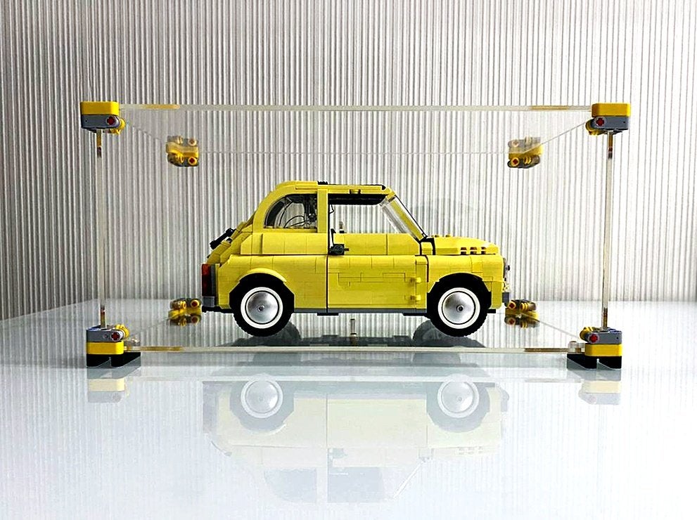 Showcase voor 10271 Fiat 500 Nieuw, Ophalen of Verzenden, Nieuw, Jongen of Meisje