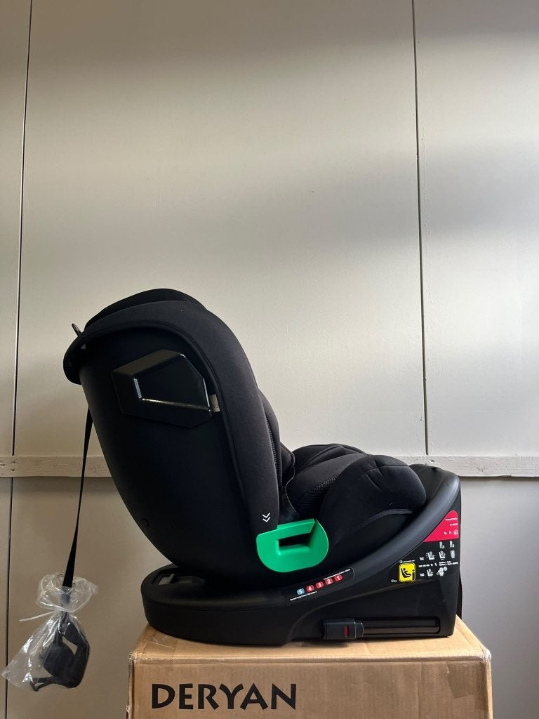 Deryan colin autostoel met isofix, Overige merken, 15 t/m 36 kg, Verstelbare rugleuning, Deryan