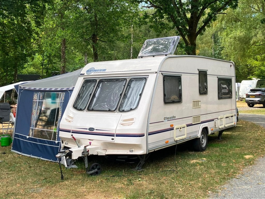 Caravan SPRITE 500/1 Isabella voortent, Caravans en Kamperen, Caravans, Standaardzit, 750 - 1000 kg, Particulier, Schokbreker