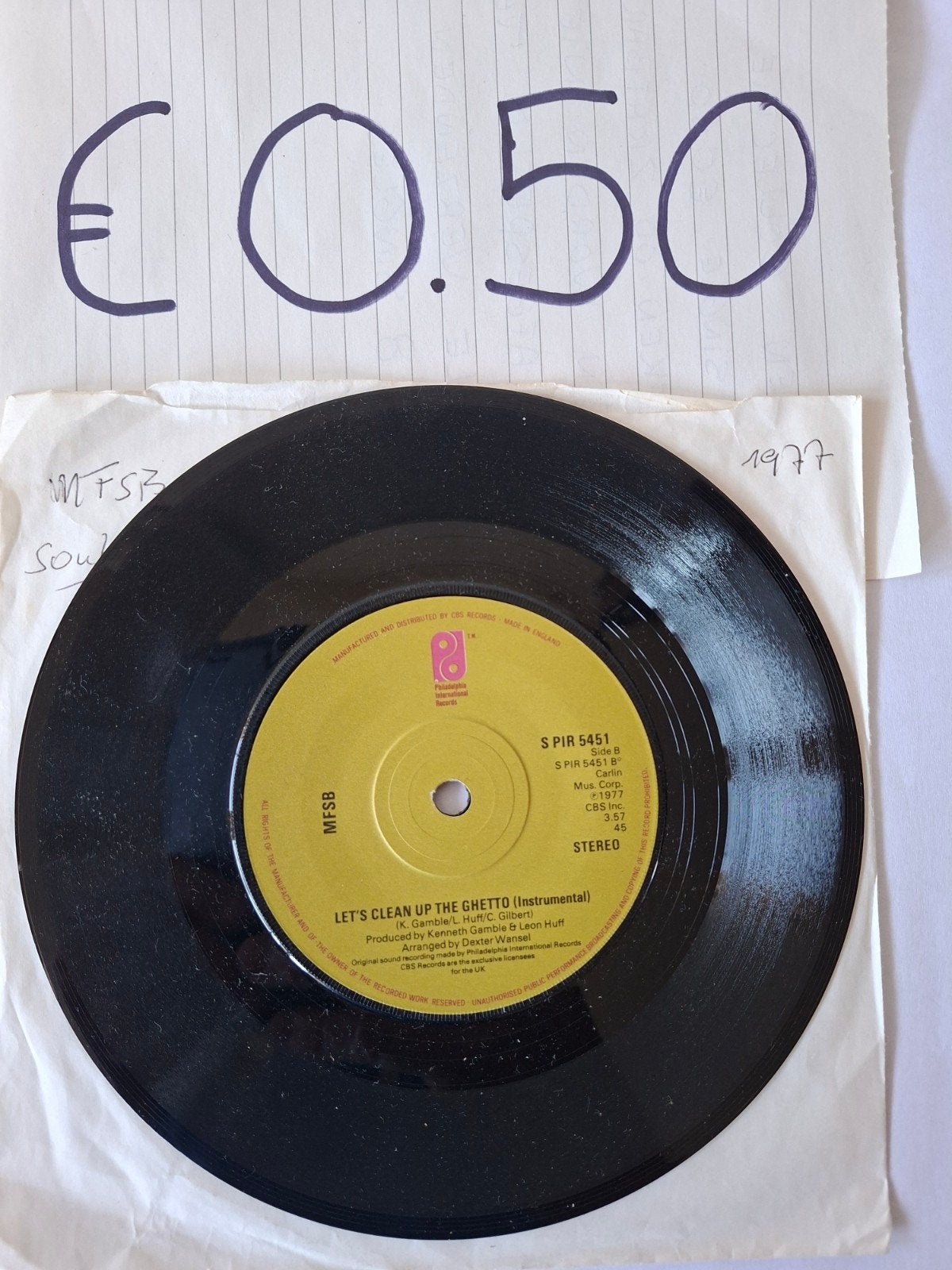 MFSB, Ophalen of Verzenden, Gebruikt, 7 inch, Pop