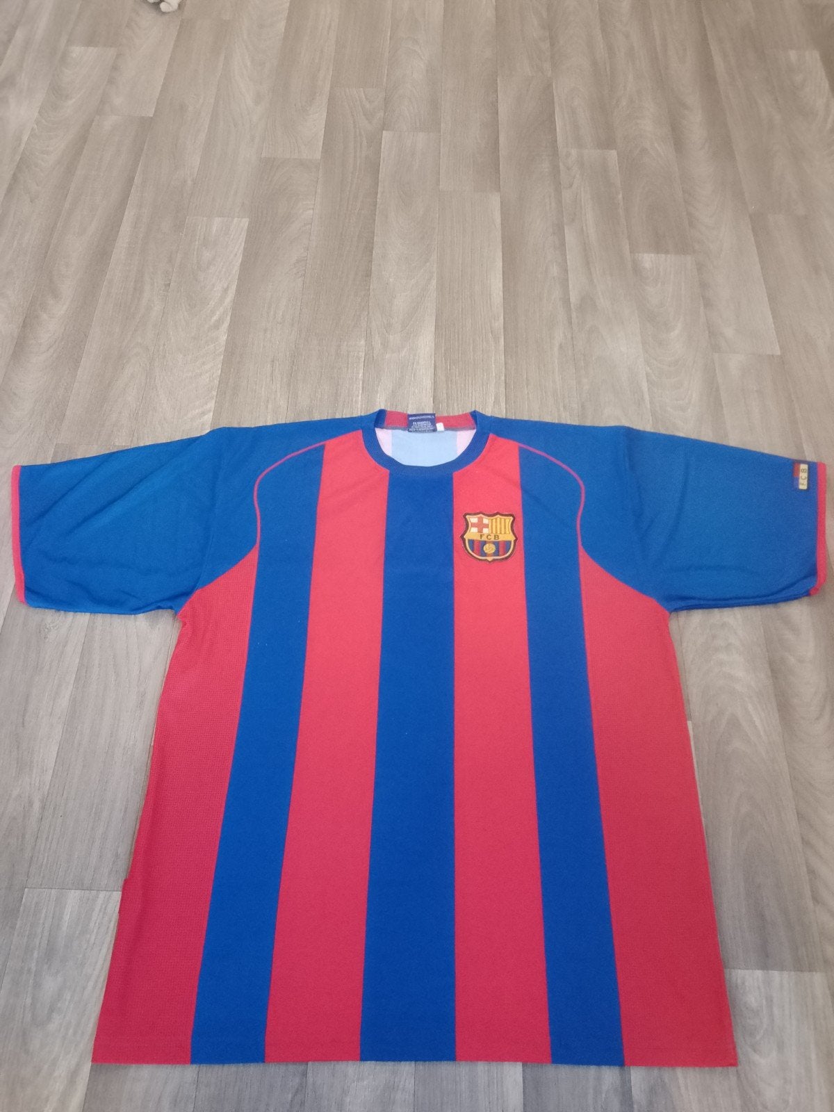 FC Barcelona Voetbalshirt Maat XL - Puyol #5 Oud Shirt, Ophalen of Verzenden