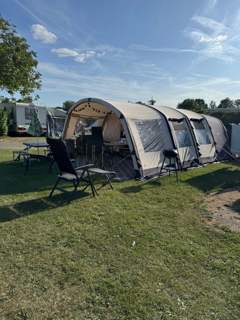 Obelink Miami 6 easy air tent - Zo goed als nieuw!, Caravans en Kamperen, Ophalen, Zo goed als nieuw, Tot en met 6