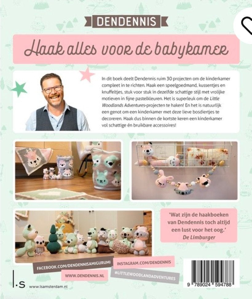 Little Woodland Adventures - Haken met Dendennis NIEUW, Ophalen of Verzenden, Nieuw, Dendennis