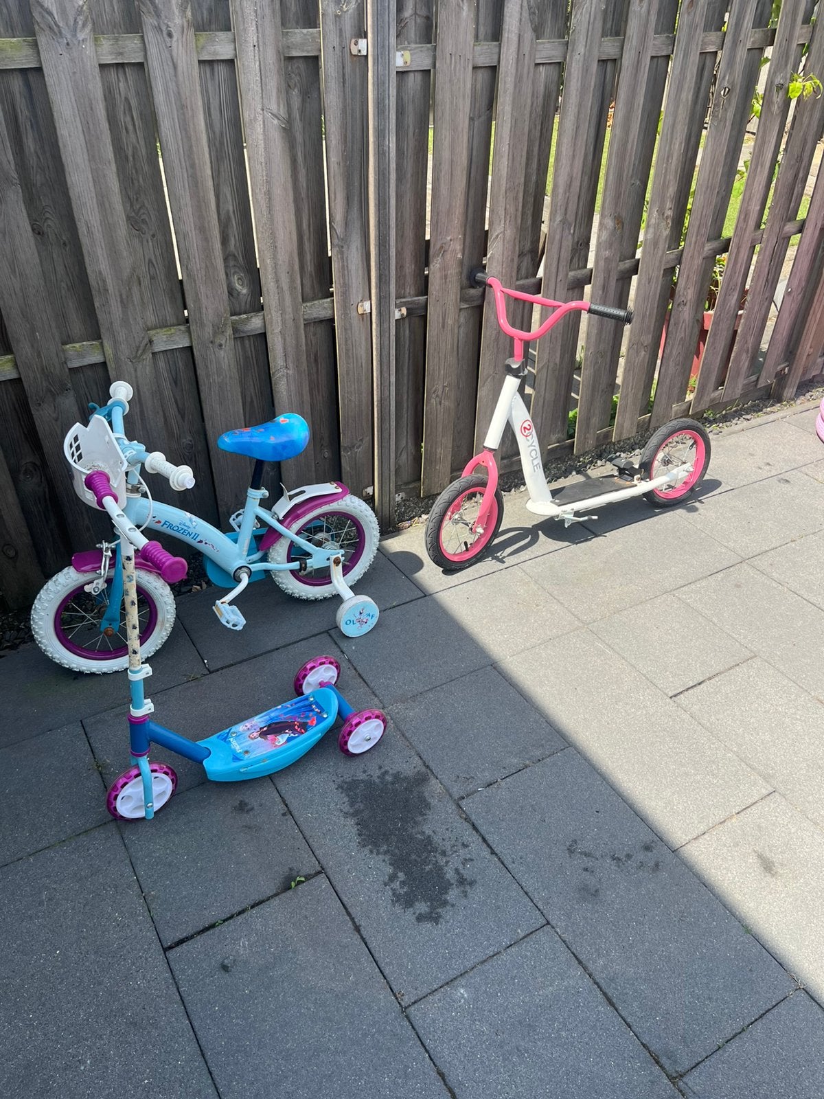 Gratis op te halen step en fiets, Ophalen, Gebruikt