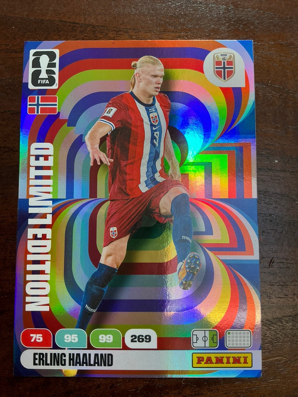 Limited Edition Erling Haaland, Ophalen of Verzenden, Nieuw, Plaatje