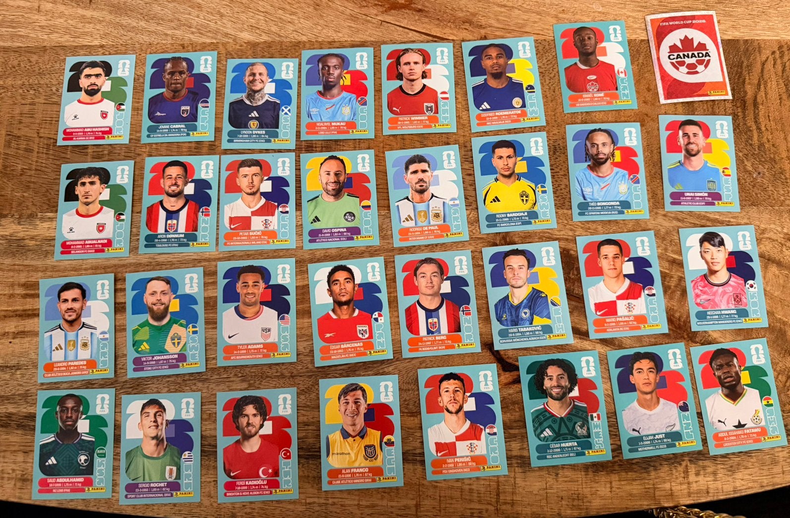 WK panini stickers Ruilen., Hobby en Vrije tijd, Stickers en Plaatjes, Ophalen of Verzenden, Nieuw, Meerdere stickers