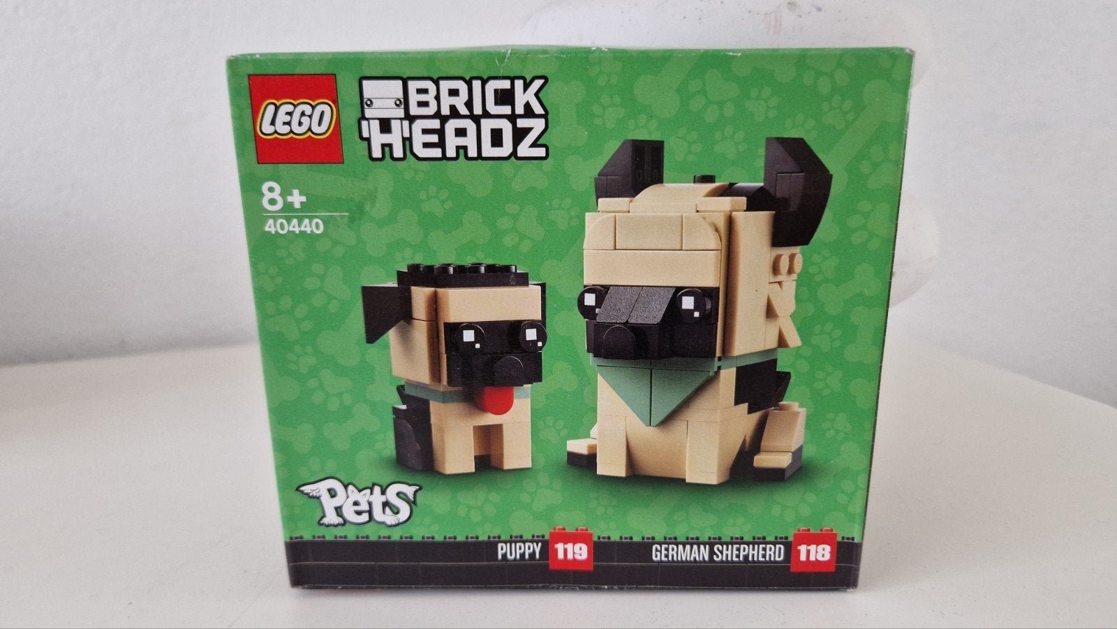 LEGO BrickHeadz 40440 Duitse Herder en Puppy, BrickHeadz, Lego, Nieuw, Ophalen of Verzenden