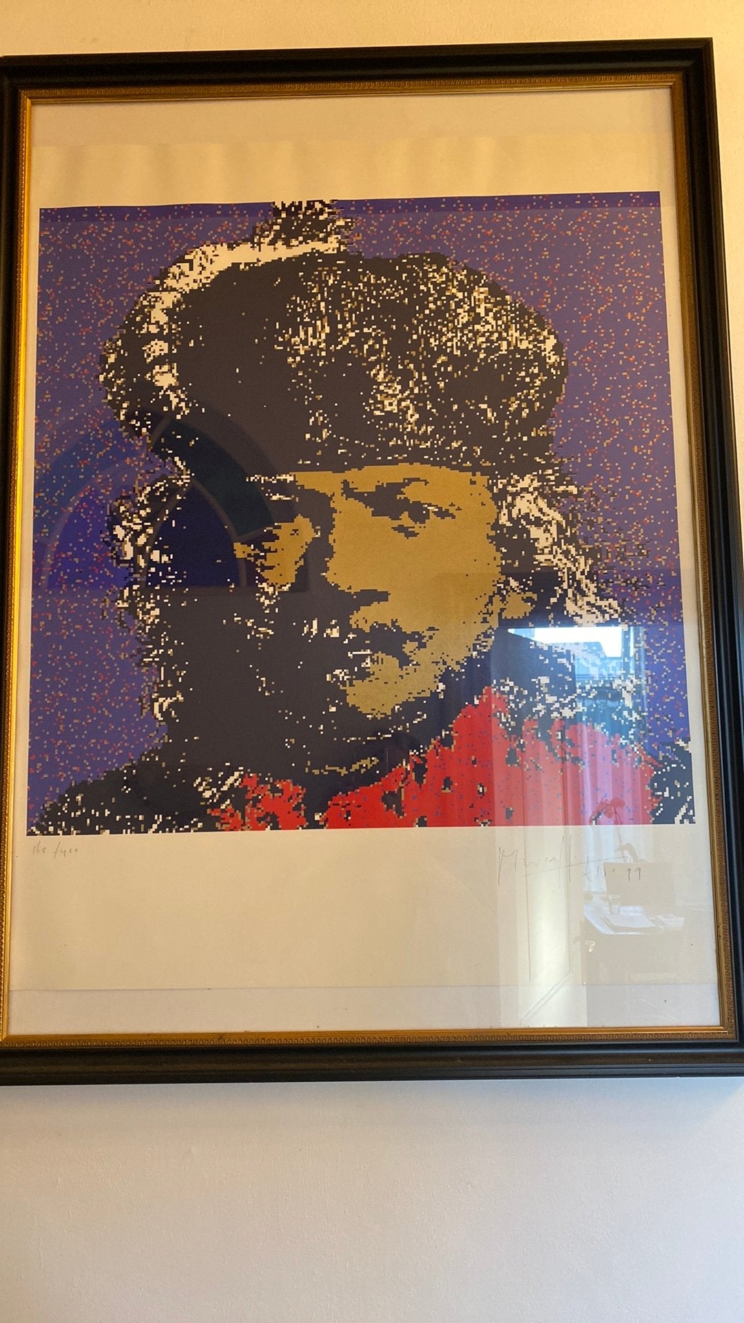 Kunstwerk gesigneerd che chucvara, Ophalen, Portret en Figuren, Gesigneerd, Overige techniek