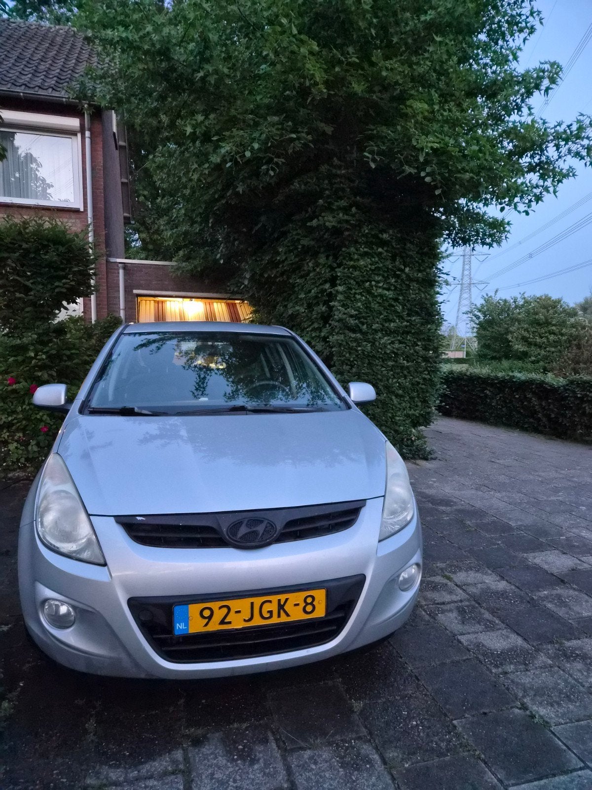 Hyundai i20 1.4 5-DRS AUT 2009 Grijs, Auto's, Hyundai, Particulier, i20, Benzine, C, Hatchback, Automaat, Origineel Nederlands